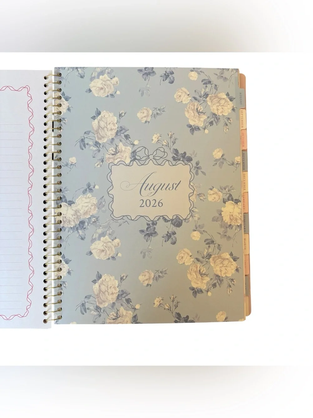 LoveShackFancy x Target Bundle - Everblooming Rosettes Pencil Case and Planner